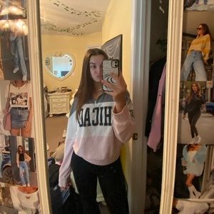 VS PINK QUARTER ZIP 💝🤍